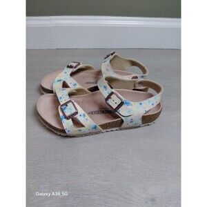 Birkenstock RIO SANDAL BIRKO-FLOR PASTEL FLORAL Kids Size 33EU 2US Narrow